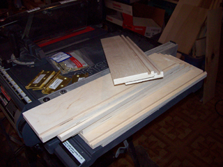 Drawer side pieces