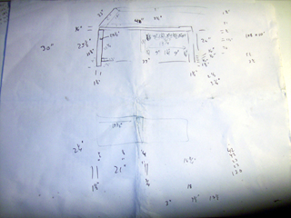 Image of initial design sketch